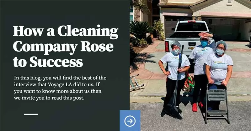 How a Cleaning Company Rose to Success