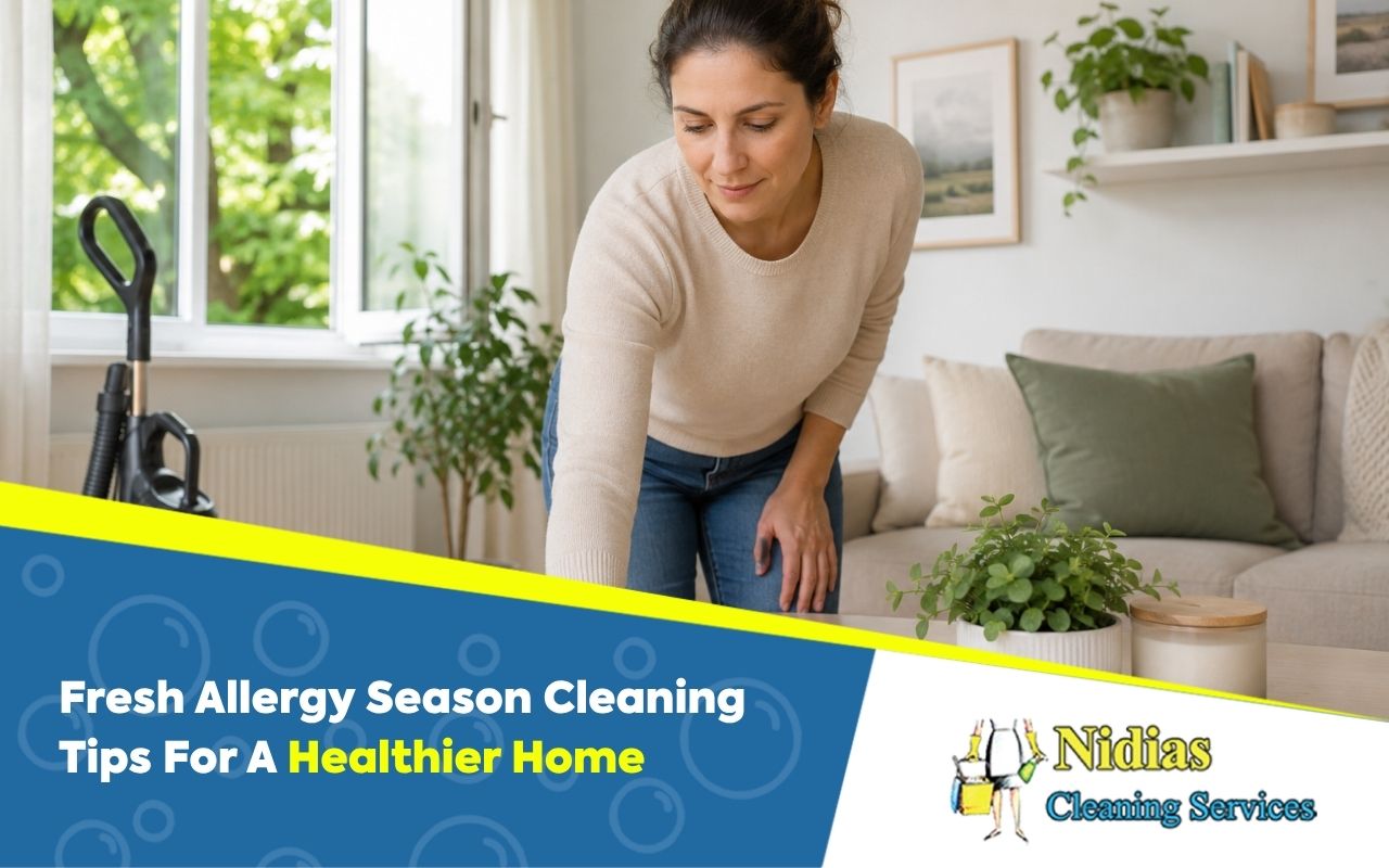 allergy season cleaning tips for a fresher home