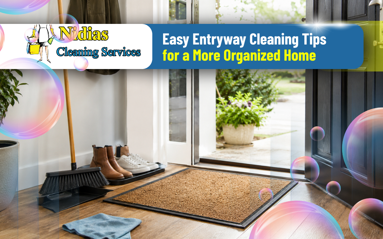 Entryway cleaning tips for keeping the front door area fresh