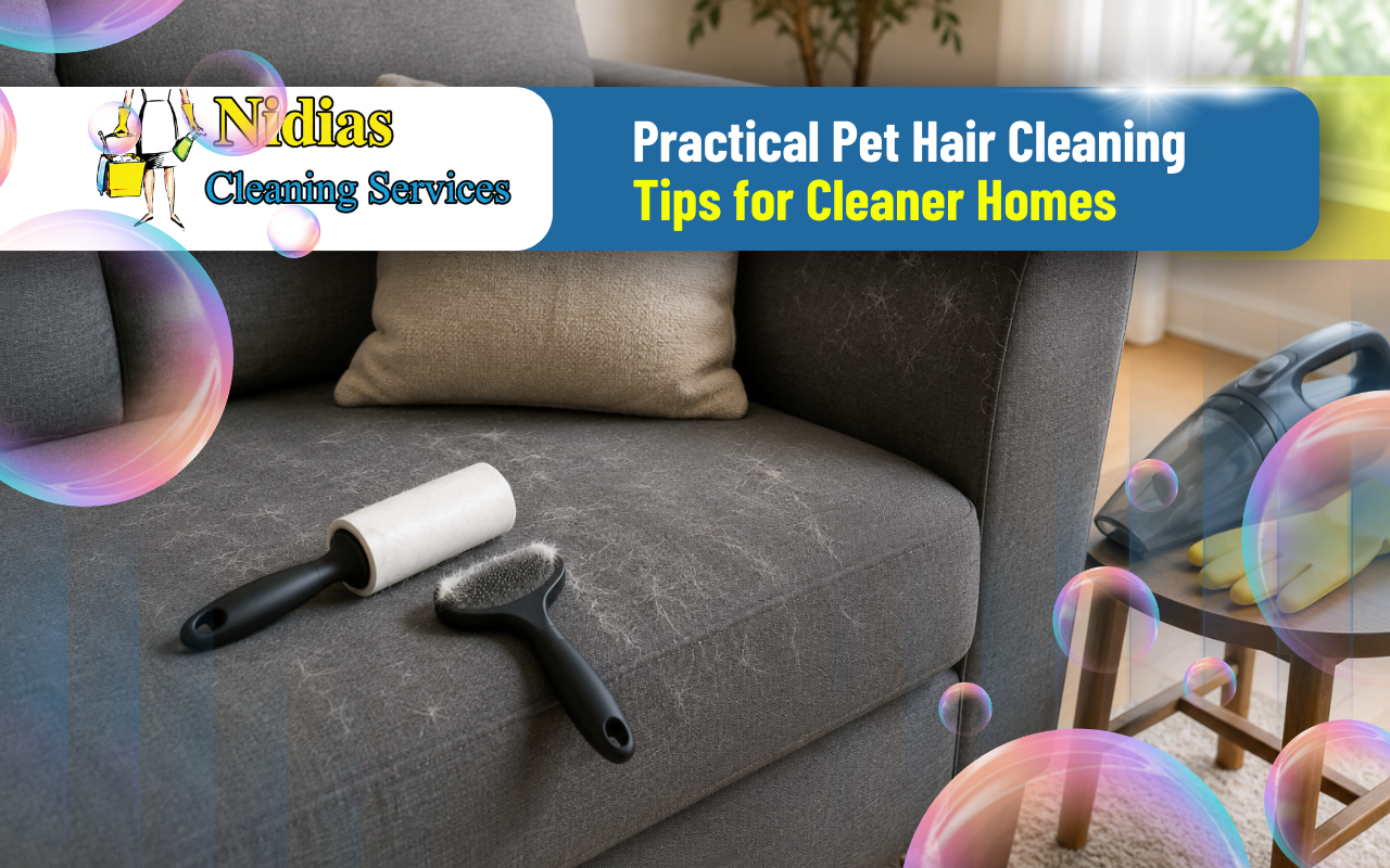 Pet hair cleaning tips for removing fur from sofas